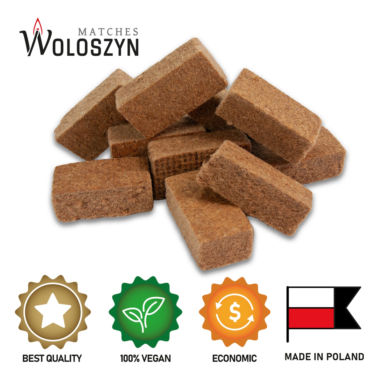 Podpałka stearynowa w tubie kartonowej - WOLOSZYN