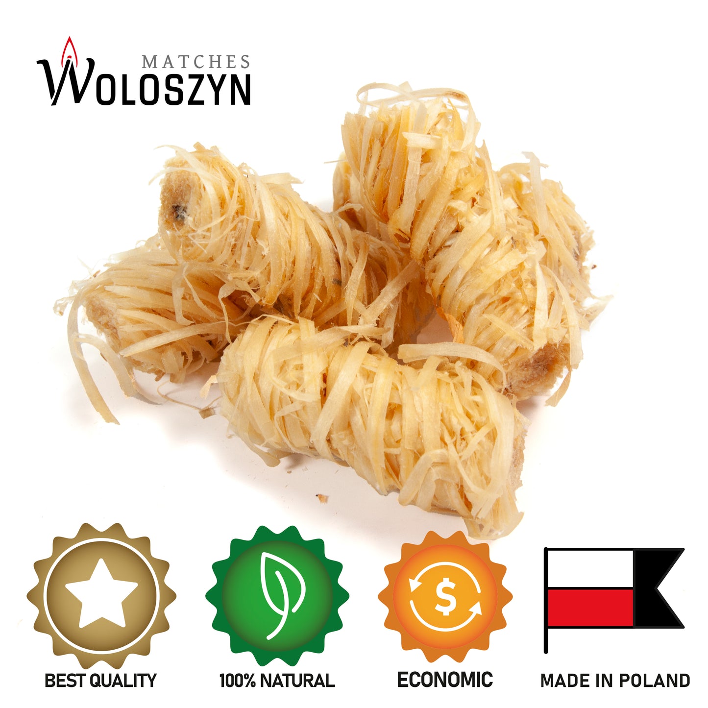 Wełna drzewna 5 kg - WOLOSZYN