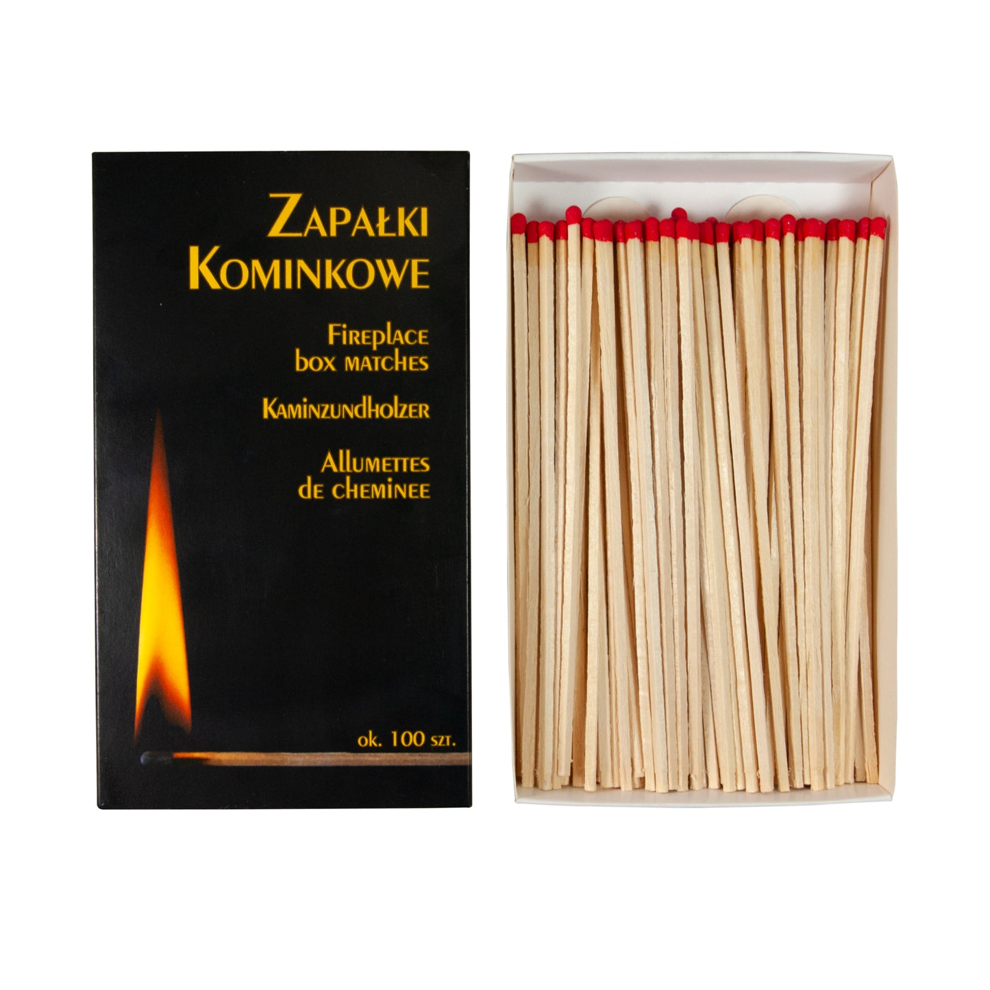 Zapałki kominkowe extra długie Tradycyjne