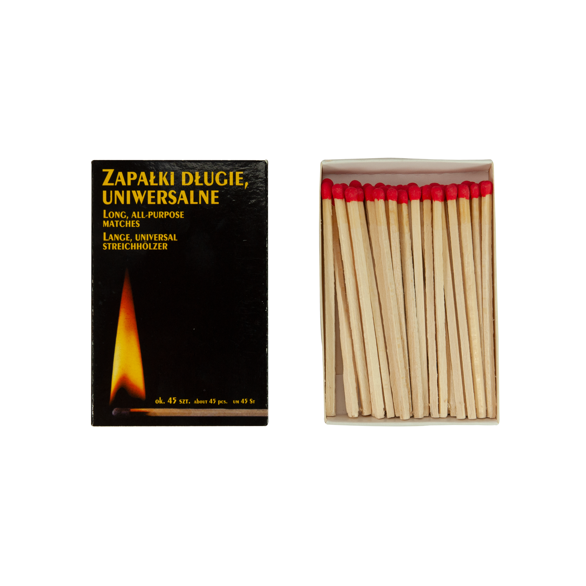 Zapałki długie uniwersalne - WOLOSZYN