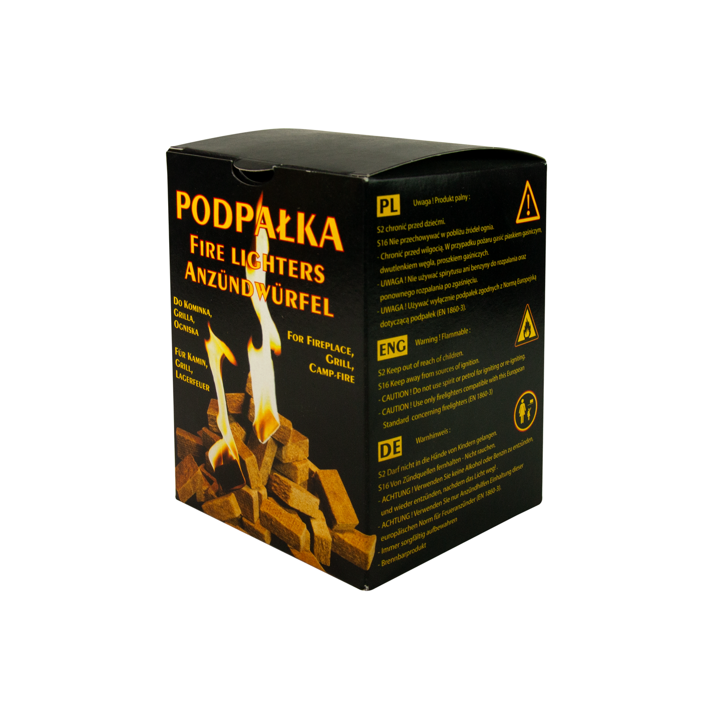 Podpałka parafinowa 72 kostki - WOLOSZYN