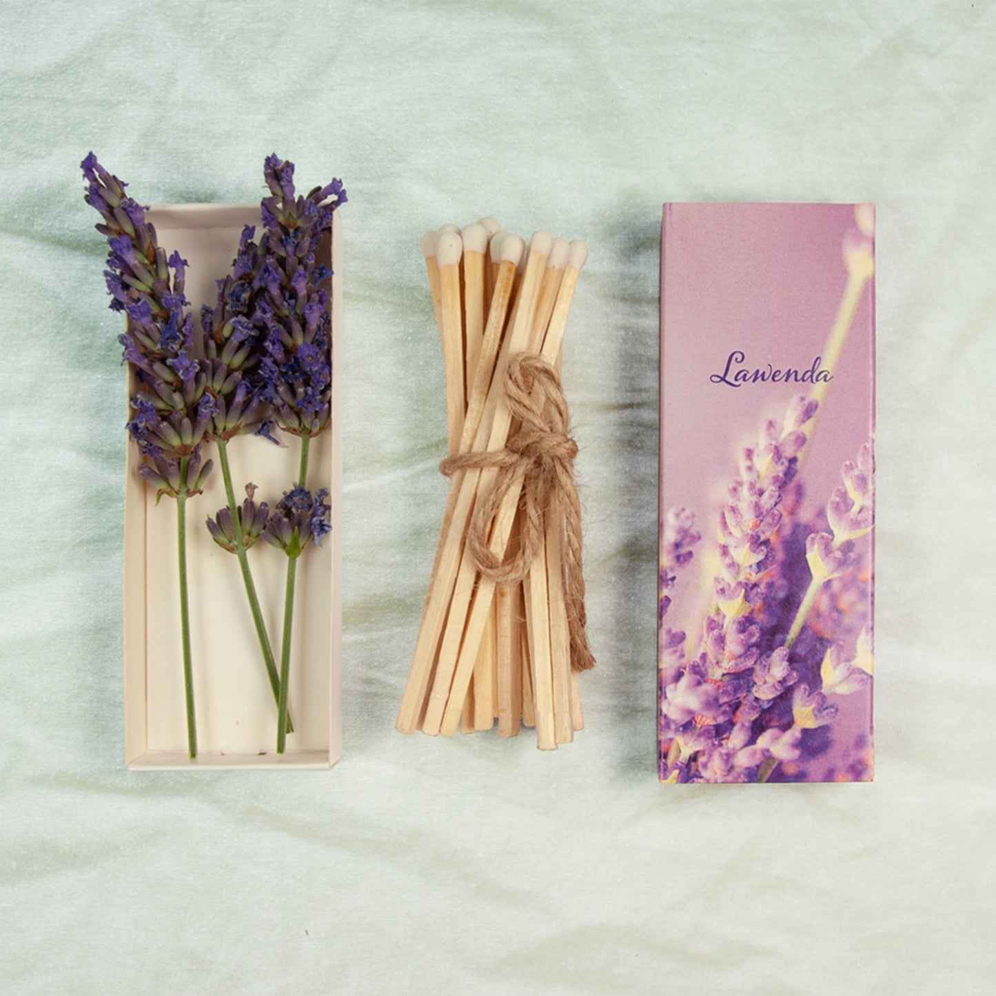 Zapałki zapachowe Lawenda - WOLOSZYN