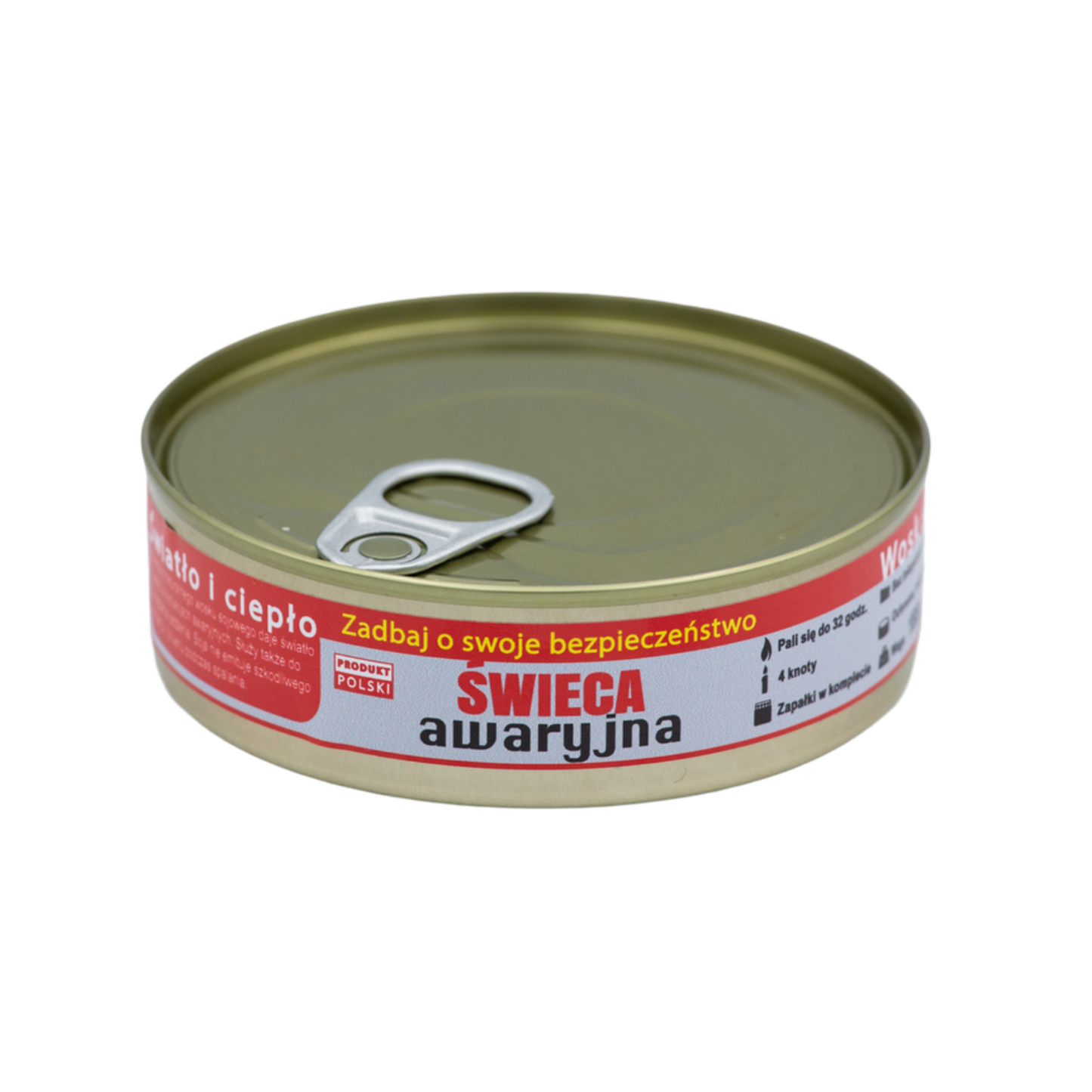 Świeca awaryjna Sojowa MINI 32h 180g