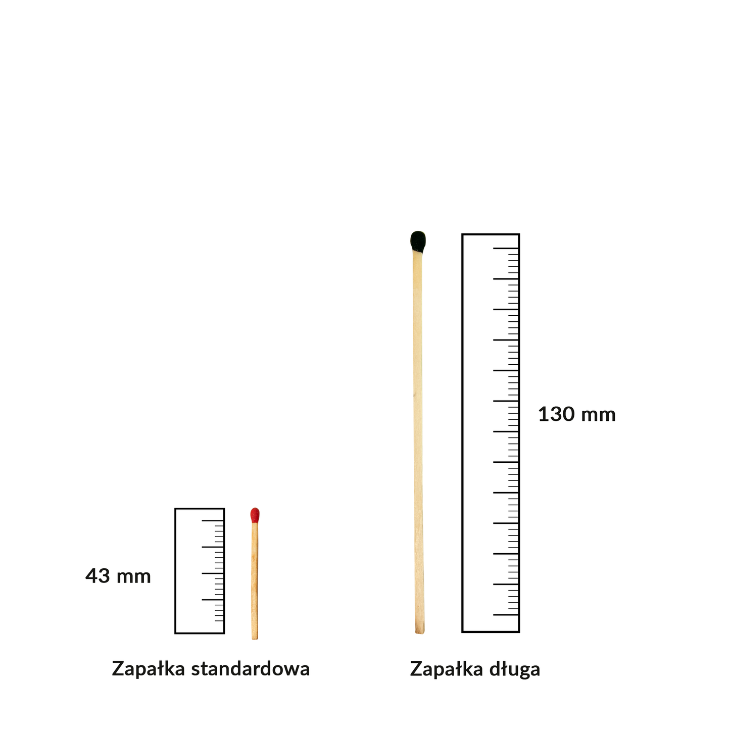 Kolorowe zapałki w szklance