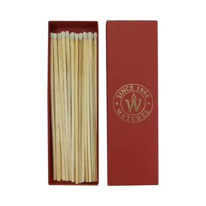 Zapałki Ekstra Długie Premium czerwone