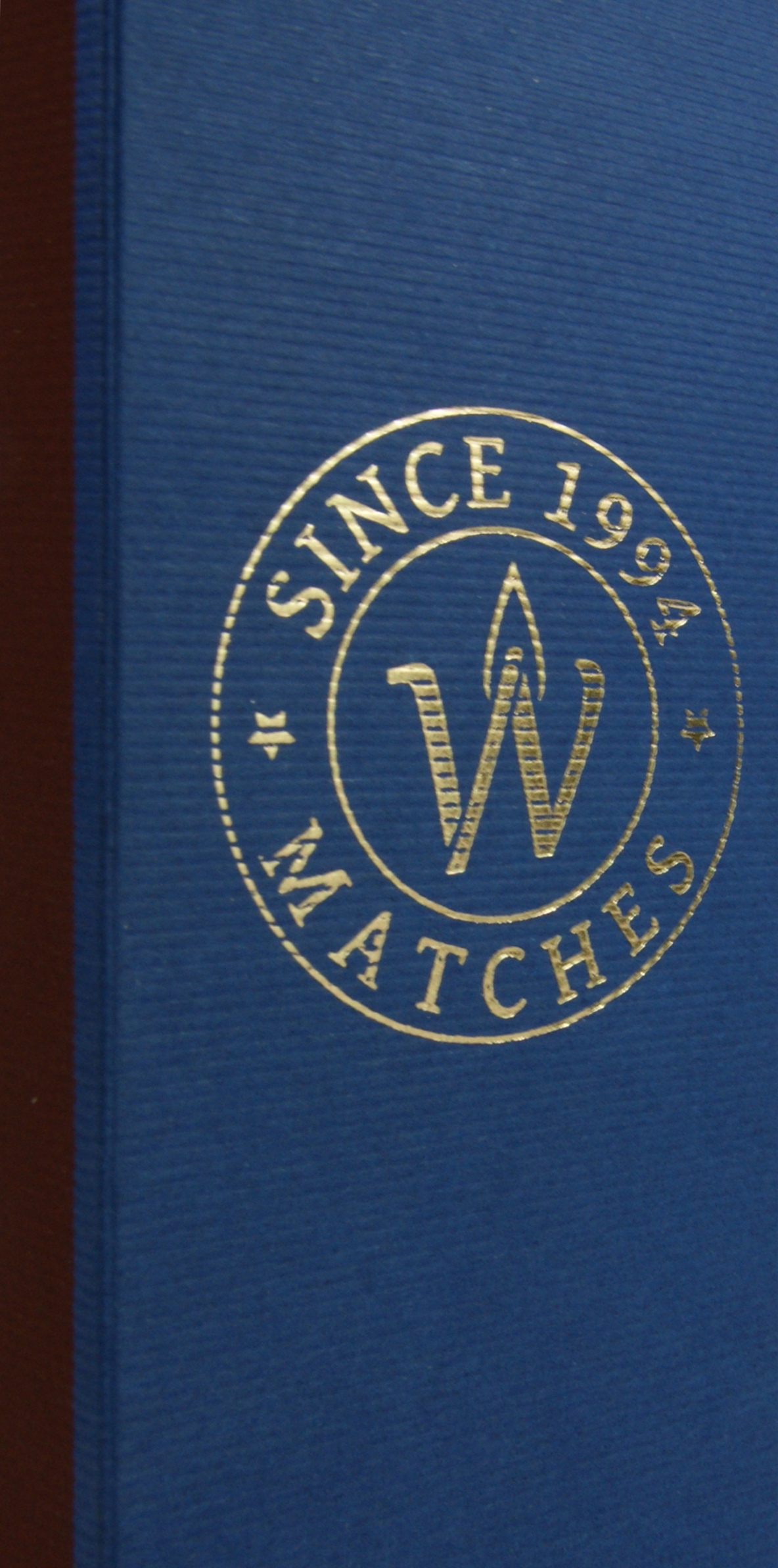 Zapałki Ekstra Długie Premium niebieskie prążkowane