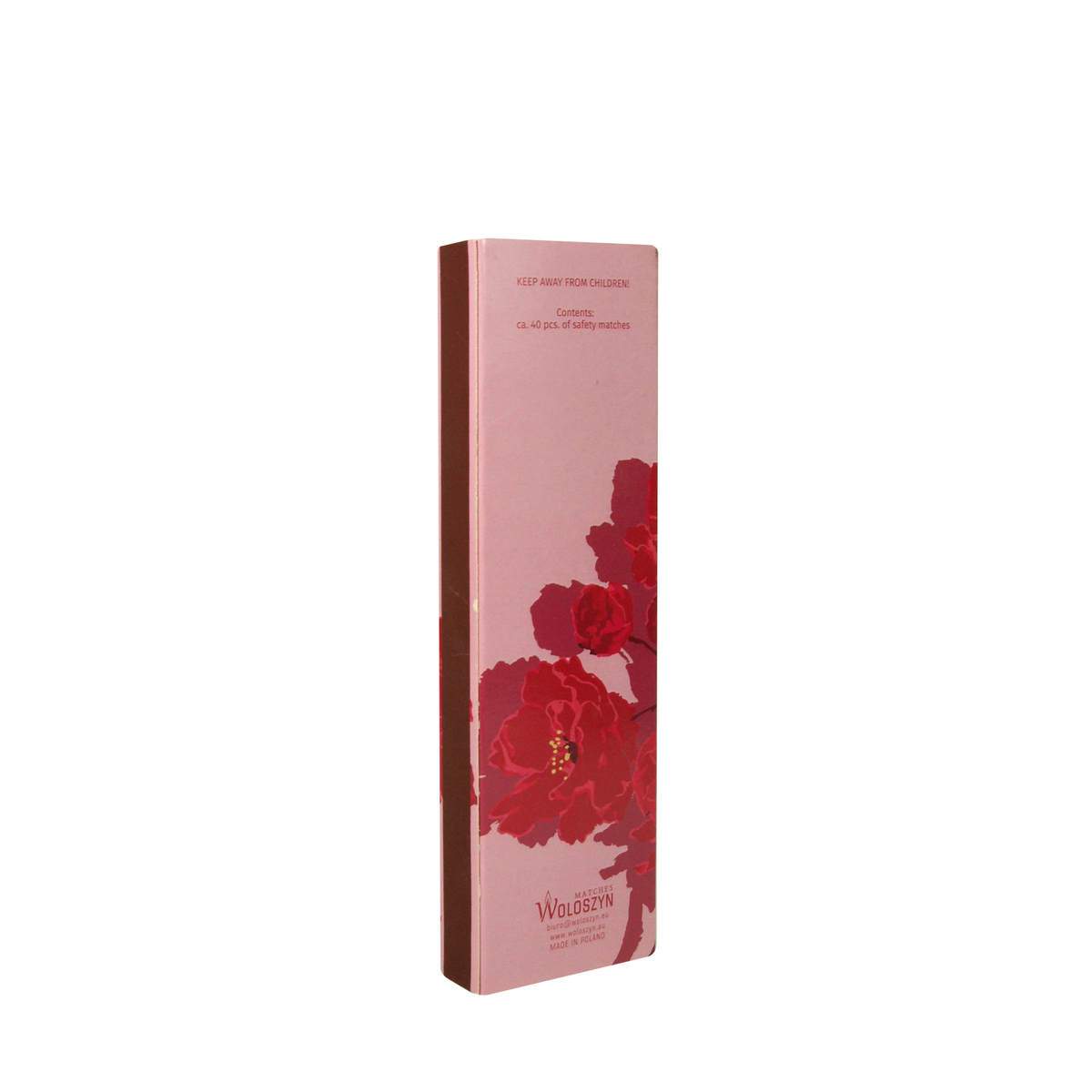 Zapałki "Różowe kwiaty"