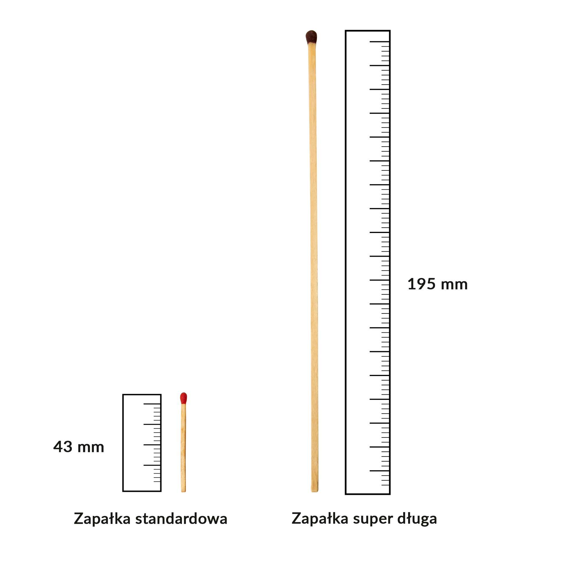 Zapałki zapachowe "Różowe liście" - WOLOSZYN