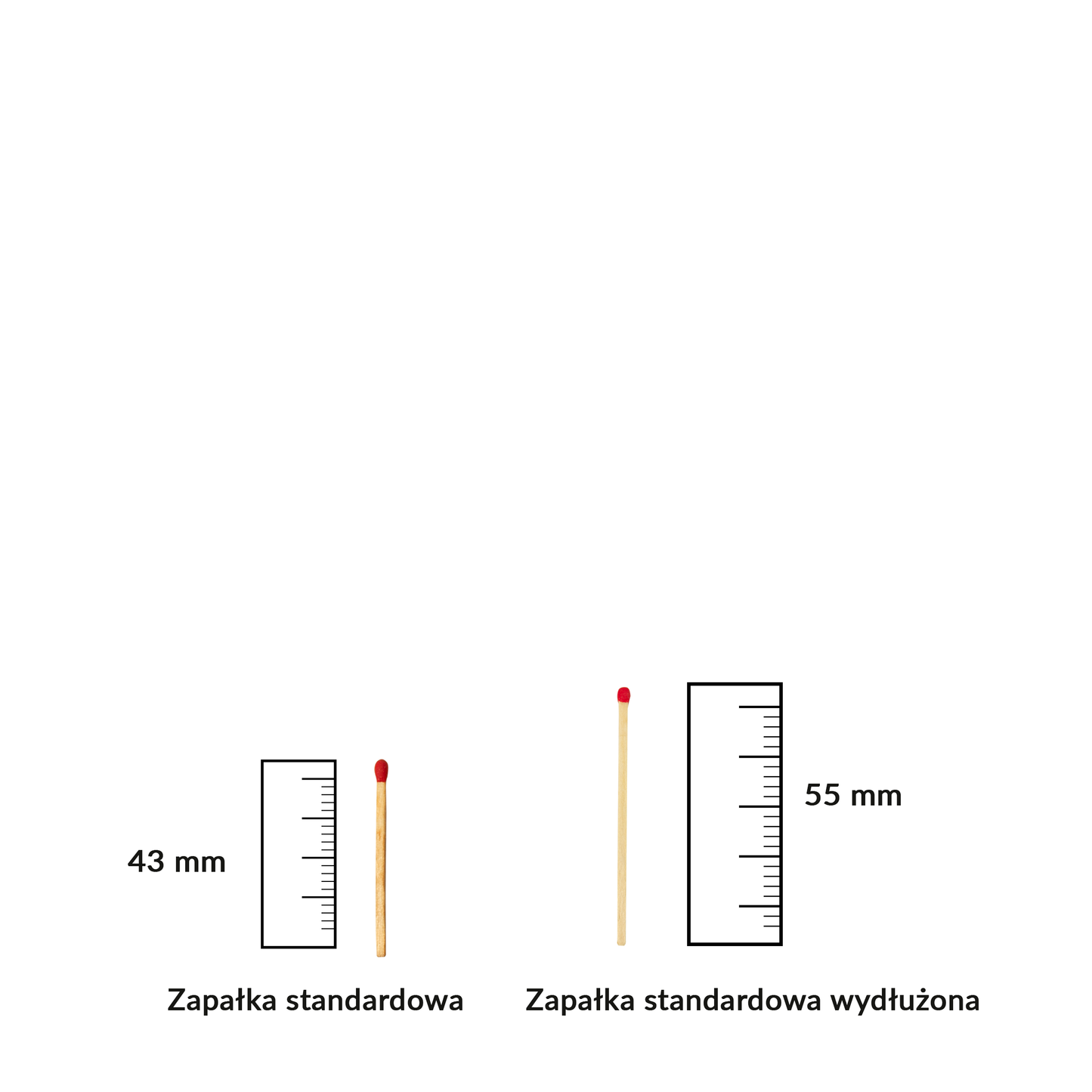 Zapałki domowe "Czas na herbatę" - WOLOSZYN